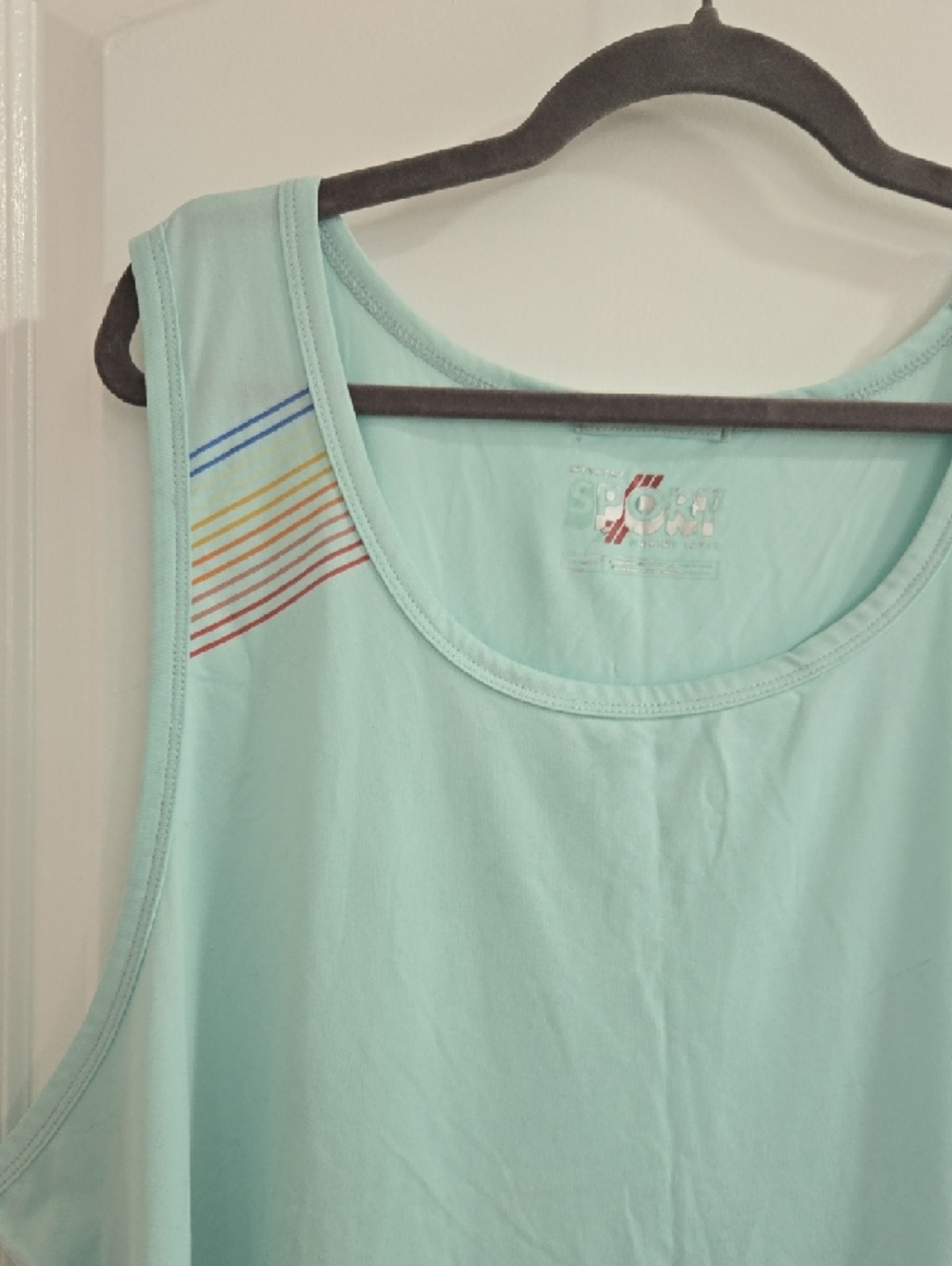 Marine Layer Air Tank Men’s 2XL Light Blue Sleeveless Soft Tank Top - Picture 2 of 4